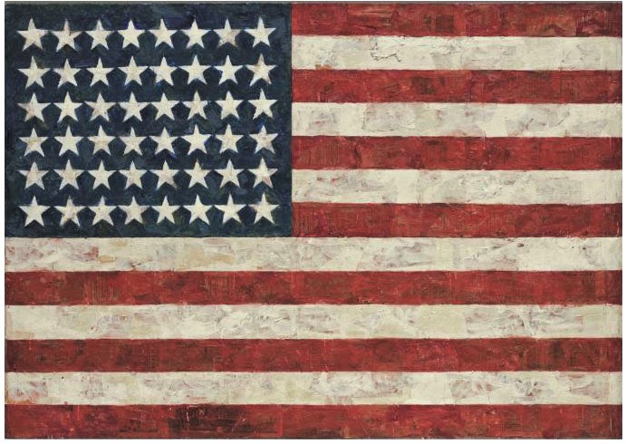 Flag by Jasper Johns 1954