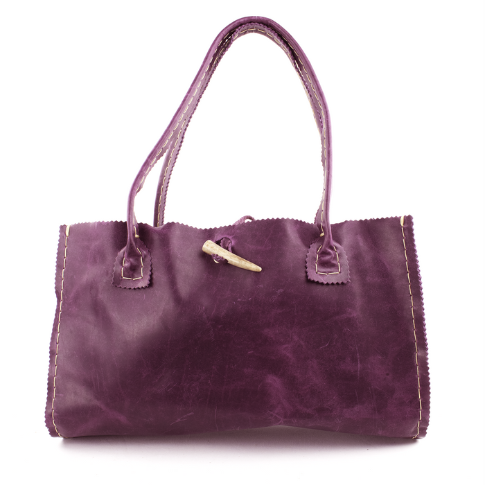 Mulberry Rhino Square Tote with Oiled Pull-Up Leather