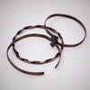 Hand Forged and Blackened Copper Bangles in a Set of Three