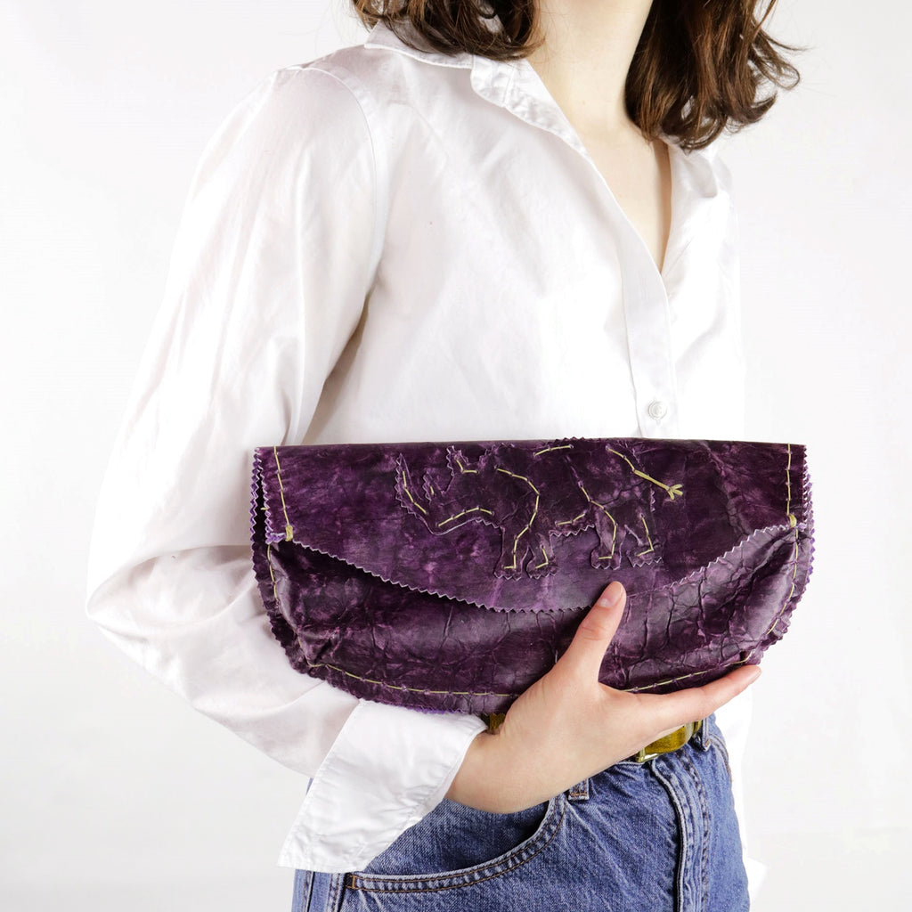 Mulberry Bag, Chained, Suede, Deep Purple, Princess Margaret, Lily Shape |  eBay