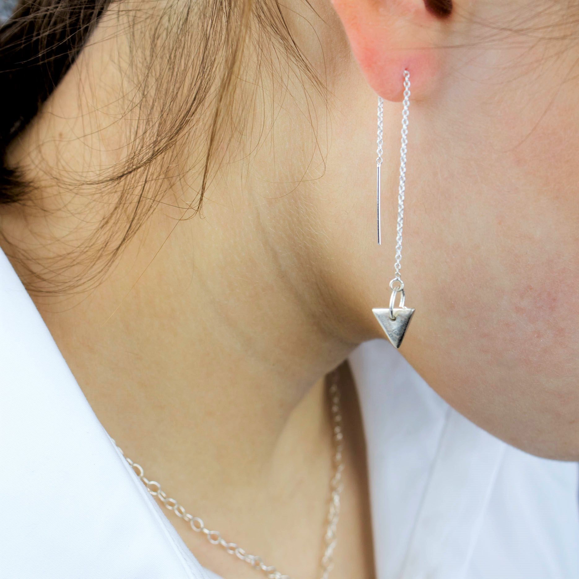 【LAZY DAWN】rope circle drop chain earring E052 s-l1200.jpg