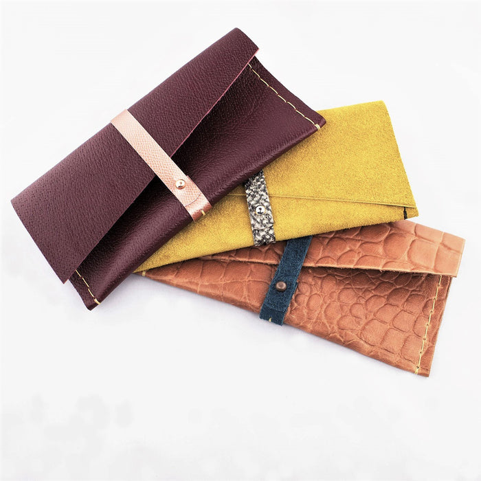 "Make Me Mine" Leather Clutch Workshop - Online Class