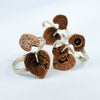 Copper Hearts and Sterling Silver Whimsy Ring