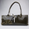 Ranger Green Handsewn Custom Leather Night Out Hangbag with Armadillos