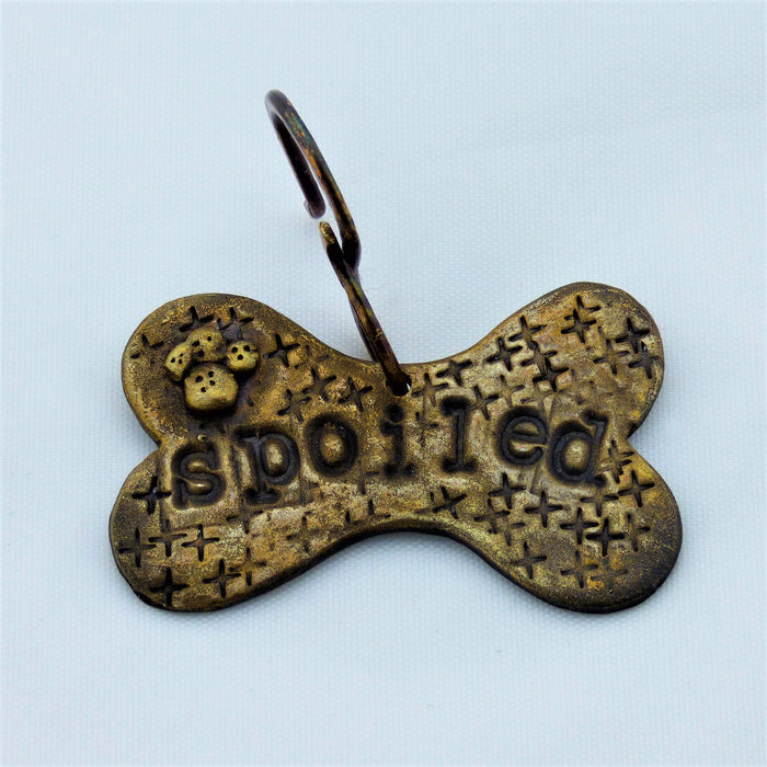 Gold Bronze Dog Tags with Adorable Nicknames